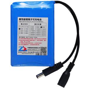 中顺芯大容量聚合物锂电池组12V