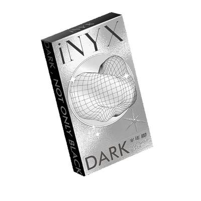 iNYX小银盒美瞳半年抛2片装混血彩色隐形眼镜深瞳自然盖娅褐棕