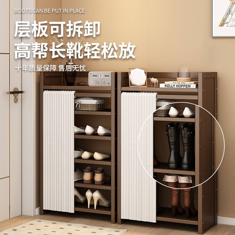 免安装鞋架一件起批置家用折叠室内门口出租房简易物防尘多层鞋柜