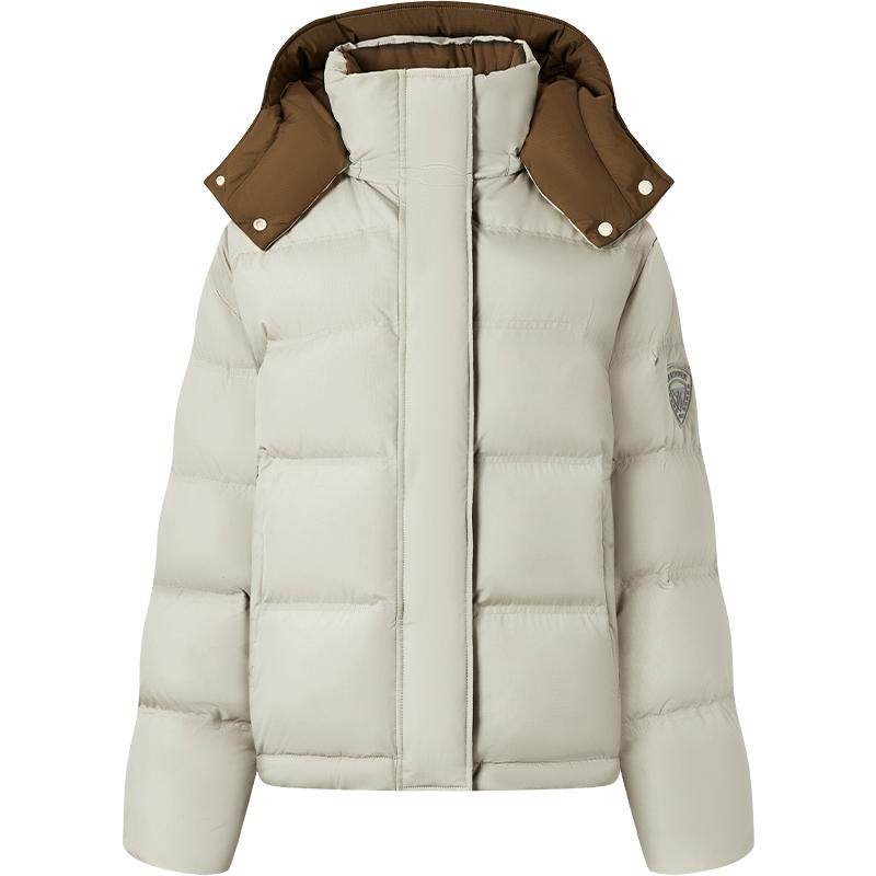 坦博尔冬季2025新款羽绒服女短款泡芙量感保暖外套加厚面包服时尚