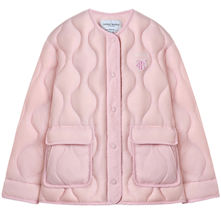 TeenieWeenie小熊女装冬季简约休闲少女感轻薄款羽绒服夹克外套