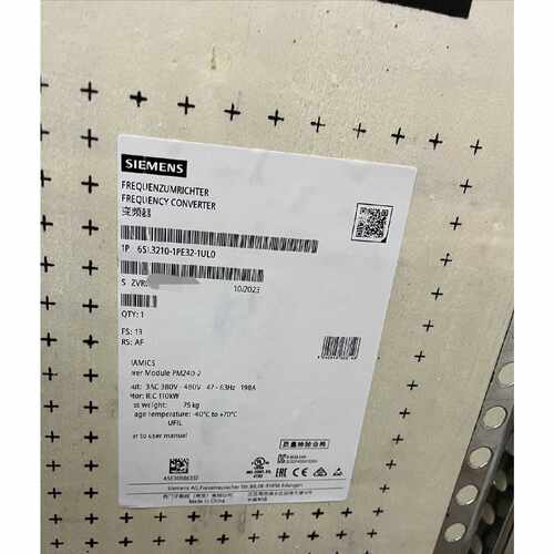 溢价-G120系列变频器功率模块6SL32101PE27