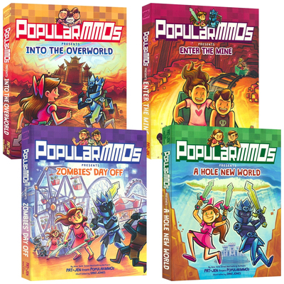 PopularMMOs Presents A Hole New World Enter The Mine 我的世界 Minecraft 衍生漫画 奇幻冒险 游戏漫画读物 英文原版进口读物