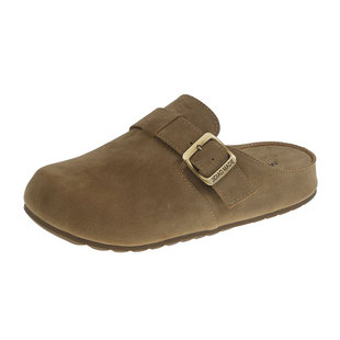 软底勃肯鞋女厚底拖鞋外穿2026春秋新款一脚蹬博肯包头半拖鞋女鞋