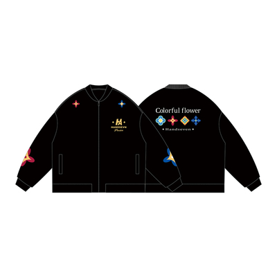 HandSeven潮流宽松休闲拉链开衫