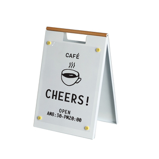 门口落地广告牌导向牌定制 网红咖啡店民宿户外立式A字板展示架