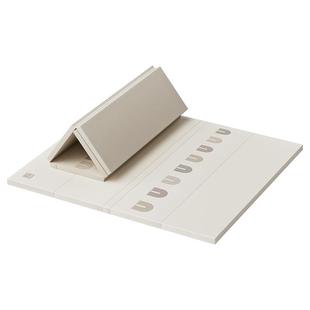 贝易爬爬垫折叠PU加厚宝宝防摔地垫儿童家用无甲醛ixpe婴儿爬行垫