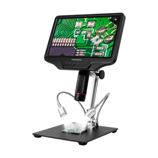 凌凌星10寸高清2400万带屏数码电子显微镜手机手表维修电路板PCB焊接9工业台式放大镜古玩鉴定2K