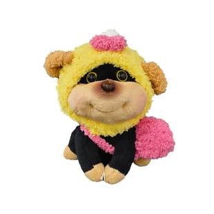 2026新款蜜蜂狗汽车屏幕摆件趴趴公仔治愈车载中控屏装饰车内饰品