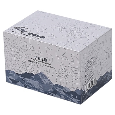 纸志2026年珠峰日历立体纸雕台历