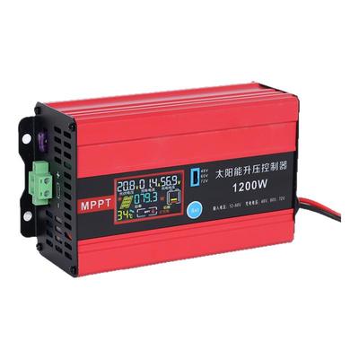 MPPT太阳能升压控制器600W1200W7.5A15A充48V60V72V铅酸锂电电池