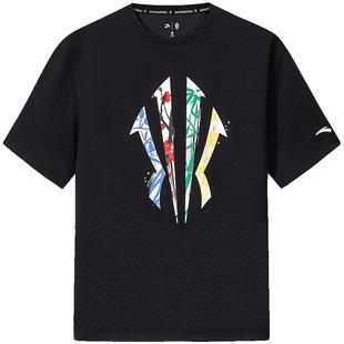 安踏凯里·欧文系列丨篮球冰丝短袖男女夏季透气t恤上衣172521109