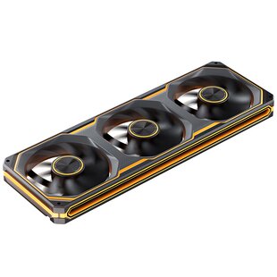 乔思伯电脑机箱风扇XA-360/XA-120三面镜连体ARGB风扇 连体风扇