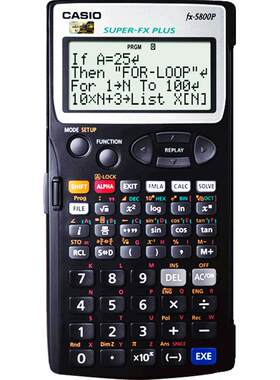 卡西欧FX-5800P编程计算器工程用