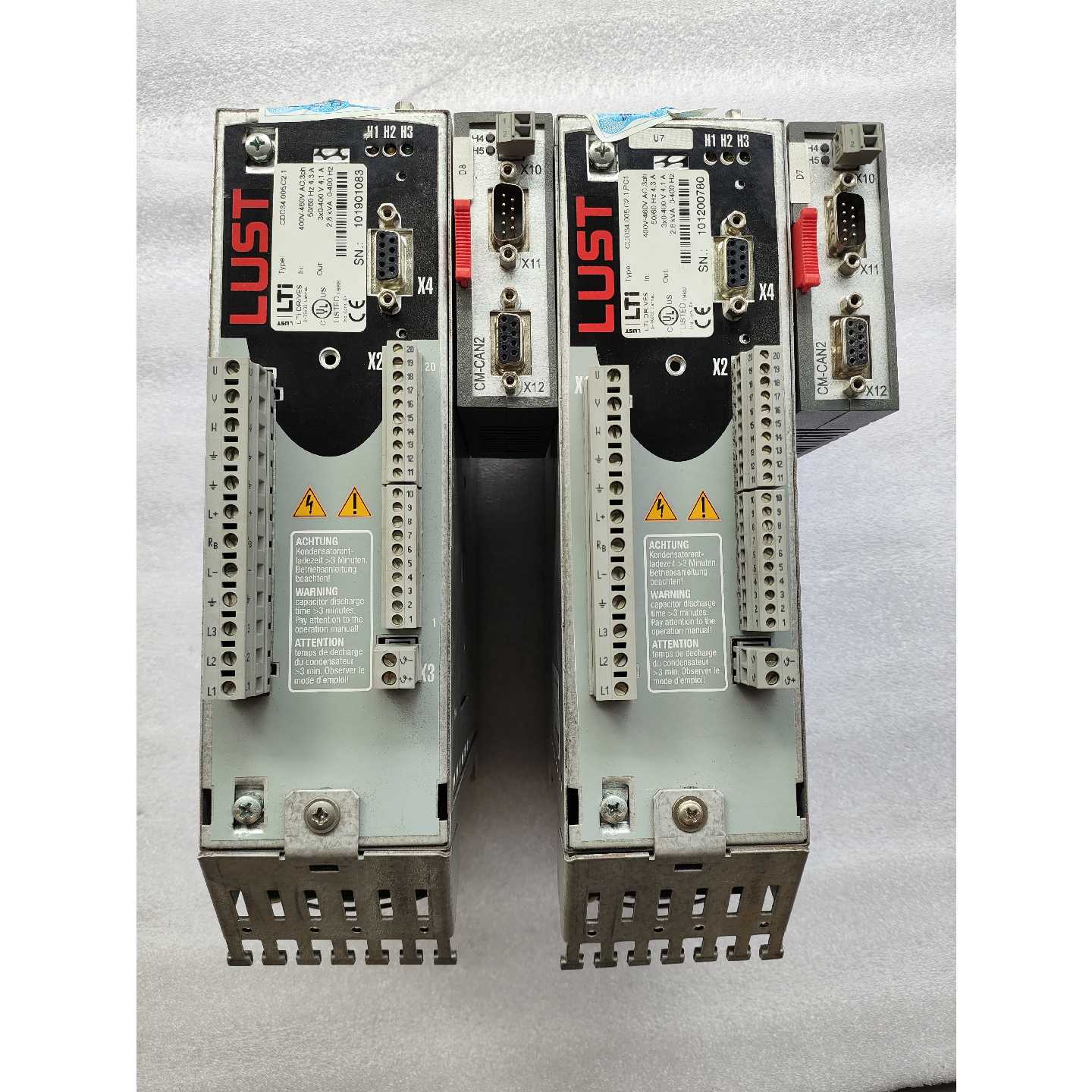 议价CDD34.005.C2.1路斯特驱动器带通讯卡CM-CAN2,4.0包好保修三