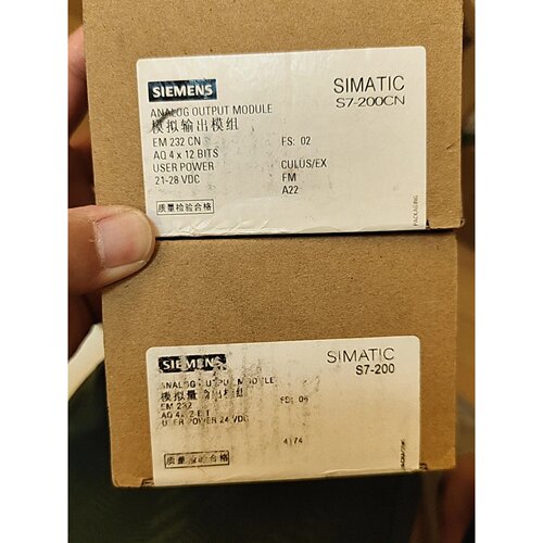 6ES72320HD220XA0未封两个拍前询价下单