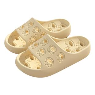 可爱浴室拖鞋女夏季室内家居洗澡镂空漏水速干防滑不臭脚凉拖男士