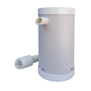 鱼盆过滤器鱼缸循环反气举滤筒自制三合一内置气动吸便净水水妖精