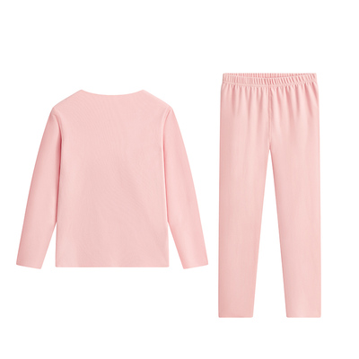 新款男女童内衣套装秋衣爱法贝