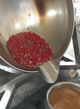 商用快餐店炒菜机器 大型全自动炒菜机 2千人吃饭的大型炒菜锅