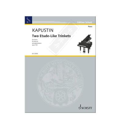 卡普斯汀像小饰品般的练习曲钢琴