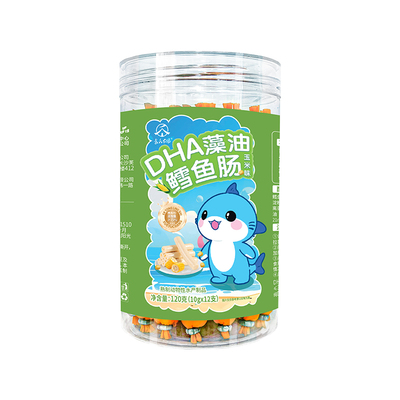 DHA鳕鱼肠，选袁爷爷的放心