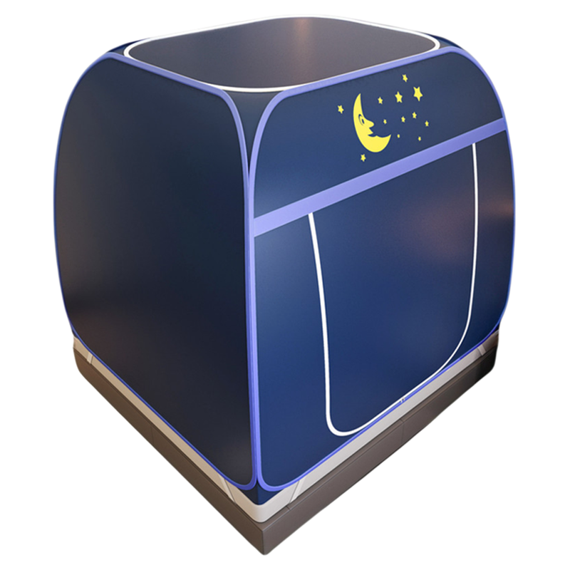 帐篷隐私挡风防偷窥保暖防宠物抓挠家用床一体式钢丝支架遮光蚊帐