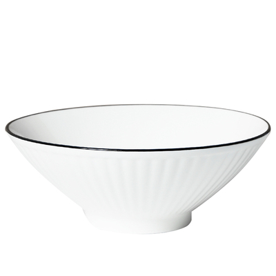 4个装15.9元8英寸陶瓷斗笠碗