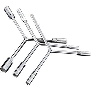 单个外六角套筒扳手工具10万能套管拧螺丝神器三叉套装板子17三角