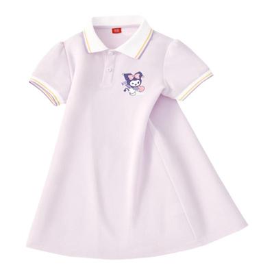 拉夏贝尔联名女童连衣裙夏季2025新款公主裙夏装儿童裙子女孩衣服