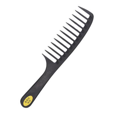 防静电加厚黑色宽中齿女长发梳子