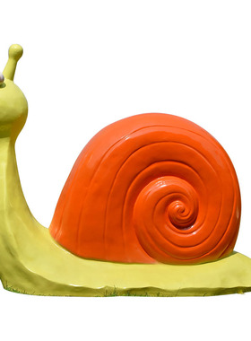 绿植卡通发光蜗牛户外花园