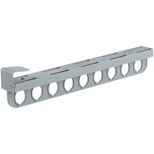 裤架伸缩滑轨轨道衣柜内置配件顶装抽拉式裤架收纳挂裤子裤抽裤挂