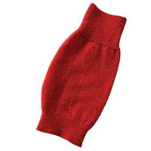 羊绒半指手套女冬短款保暖针织护腕男羊毛线漏露手指学生打字防寒