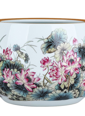 景德镇陶瓷聚宝盆精美工艺礼品