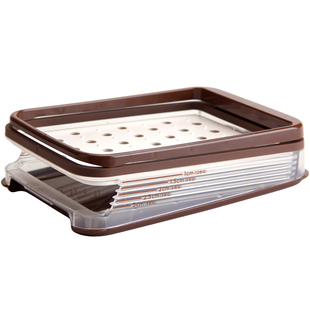 日本进口面包切片器三明治吐土司切割架家用烘焙方包卧式切片机架