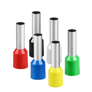 VE管型预绝缘针式冷压端子E0308 E0508 1508插针欧式压线接头端子