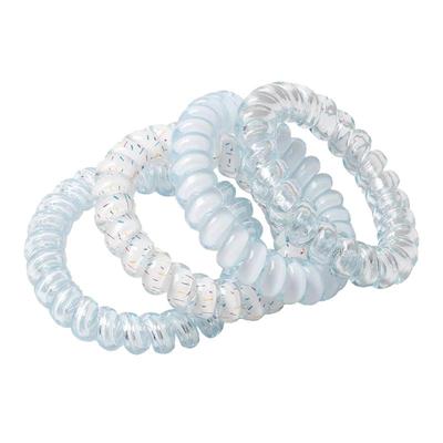 海盐蓝无痕电话线发圈2025新款