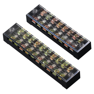 TB15120固定式配电箱接线端子排柱铜电线流板25A对接地线座连接器