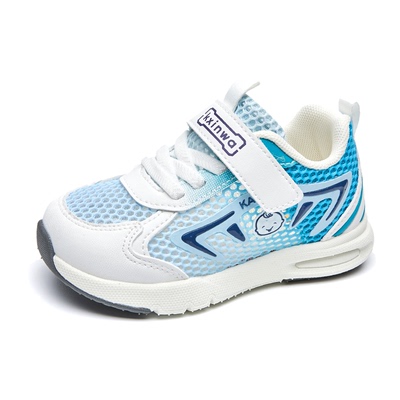 开心娃童鞋男宝宝学步鞋春夏季小童软底防滑透气网面鞋儿童机能鞋