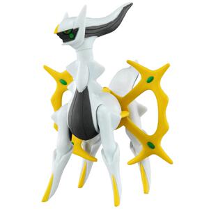 TOMY/多美卡宝可梦传说公仔手办阿尔宙斯皮卡丘剑盾模型玩具摆件