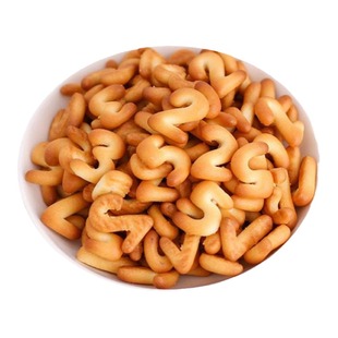 字母数字饼干儿时小零食儿童整箱小包装老式怀旧手指饼聚会解馋