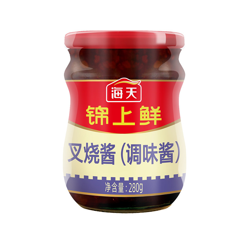 海天广式叉烧酱280g家用蜜汁鸡翅烤肉黄焖酱料汁调味酱锦上鲜正品
