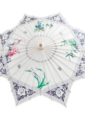 桐香坊防雨防晒复古风八角油纸伞