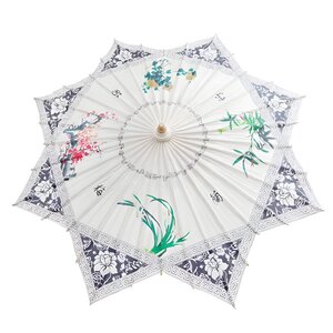 桐香坊防雨防晒复古风八角油纸伞