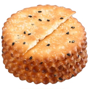 老式黑芝麻饼干怀旧零食甜薄脆整箱代餐500g健康混装