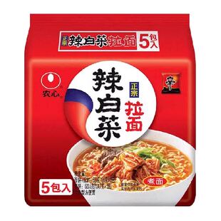 农心辣白菜拉面韩国辛拉面泡面韩式泡菜方便面拌面