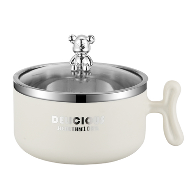 泡面碗带盖大容量学生饭碗