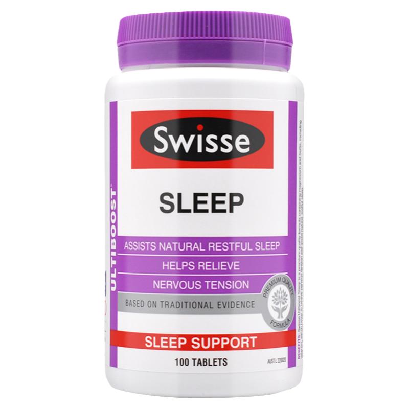 swisse草本成分睡眠片100粒
