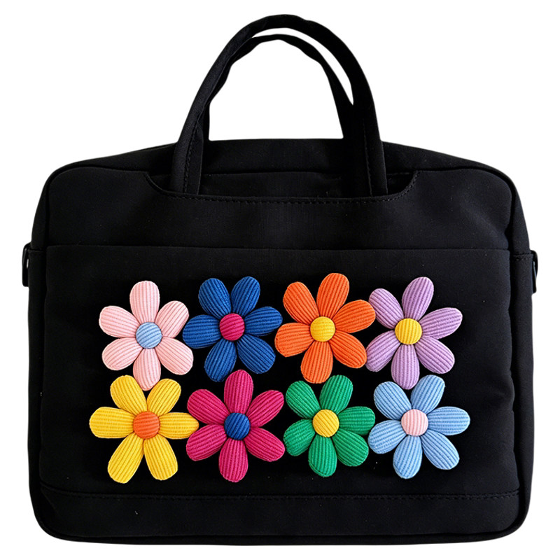 彩色太阳花笔记本电脑包